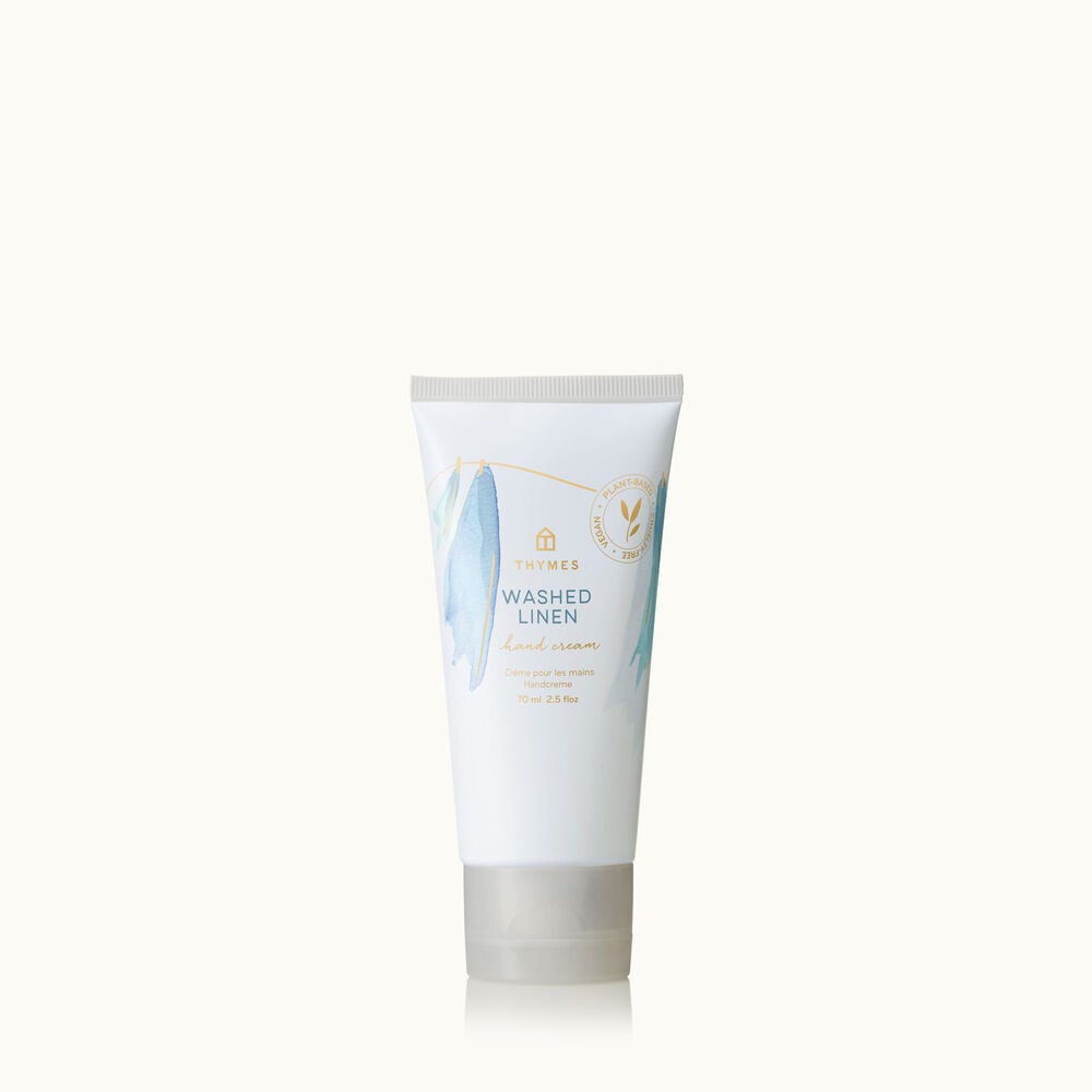 Thymes Washed Linen Hard-working Hand Cream to Renew Tired Hands image number 1